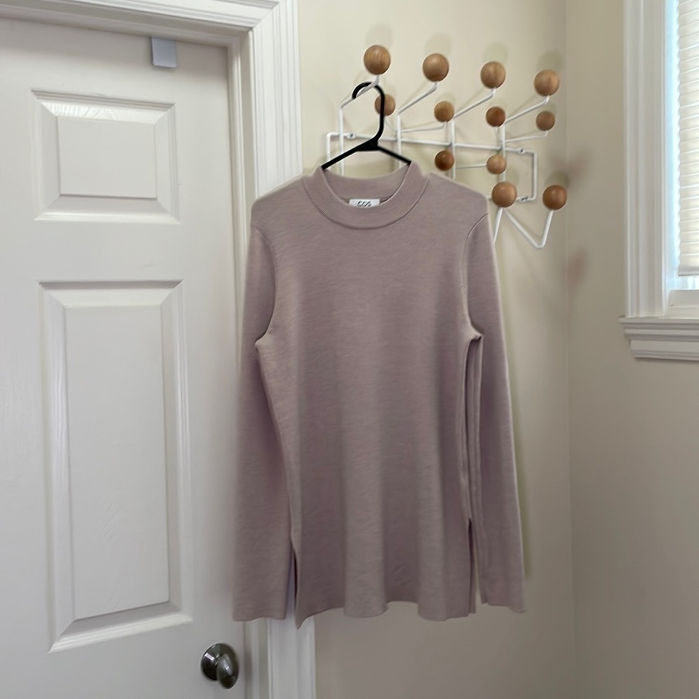 Cos - Long Sleeve w/ Side Slit - Neutral Tan - Small